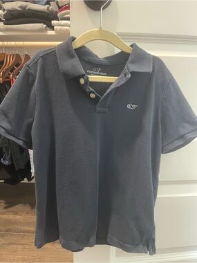 Vineyard Vines Kids Navy Polo Shirt